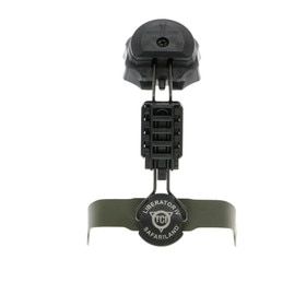 Safariland Liberator 5 helmet mount kit for OPS-CORE, OD Green.